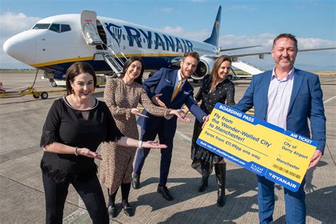 Flights from City of Derry Airport .